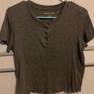 American Eagle Henley style shirt